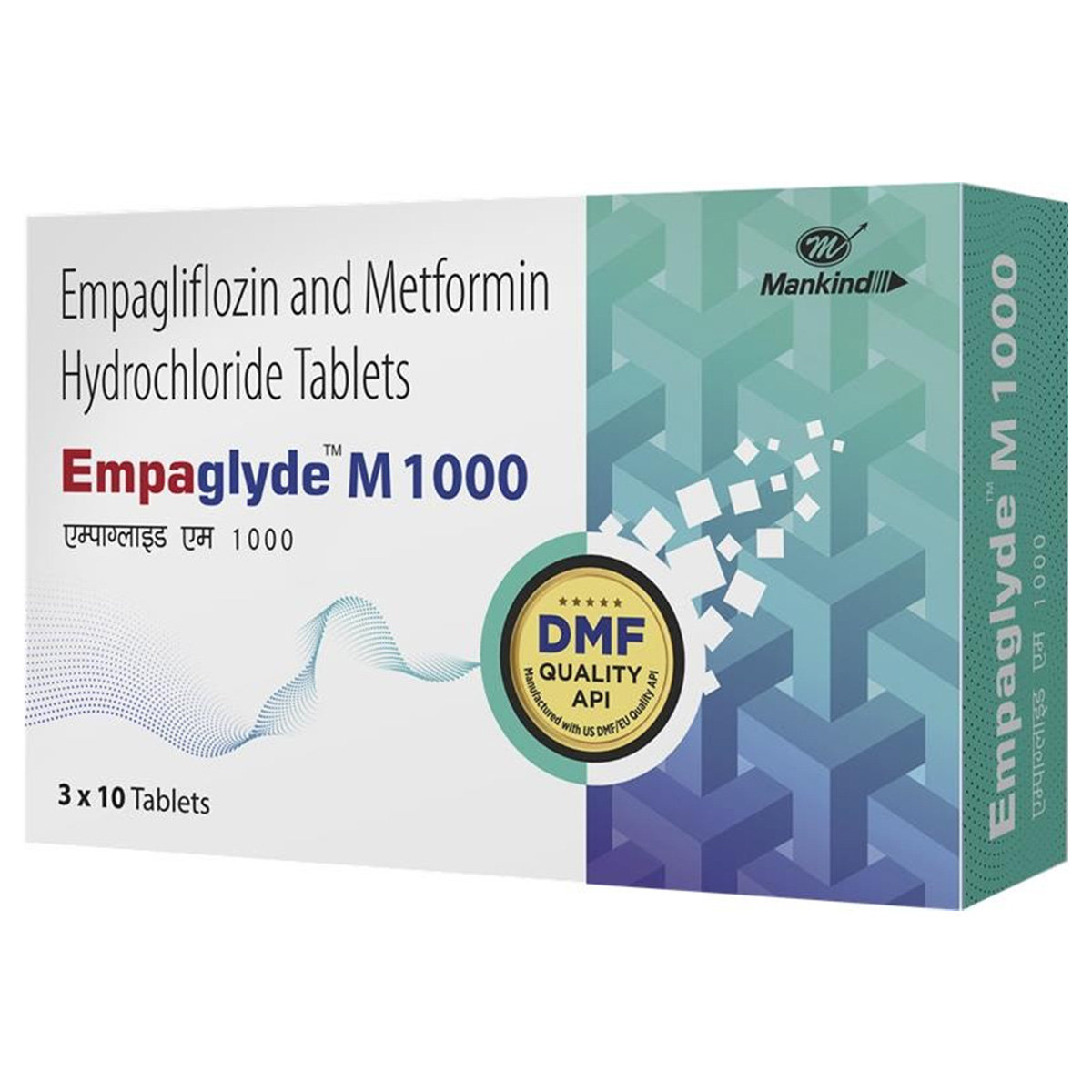 Empaglyde M 1000 Tablet 10's, Pack of 10 Empaglyde M 1000 Tablet 10's, Pack of 10