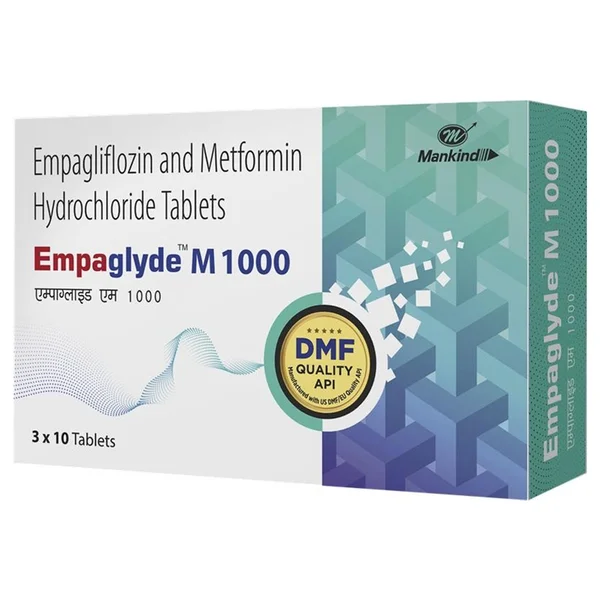 Empaglyde M 1000 Tablet 10's