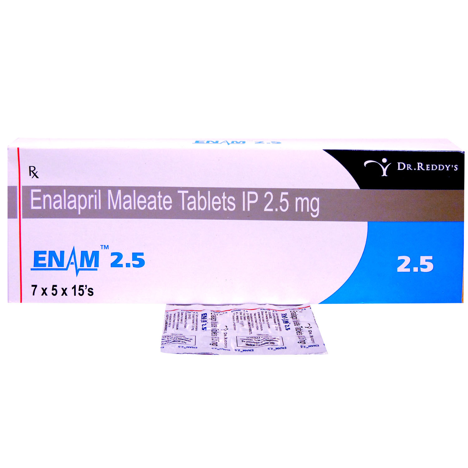 Buy Enam 2.5 Tablet 15's Online