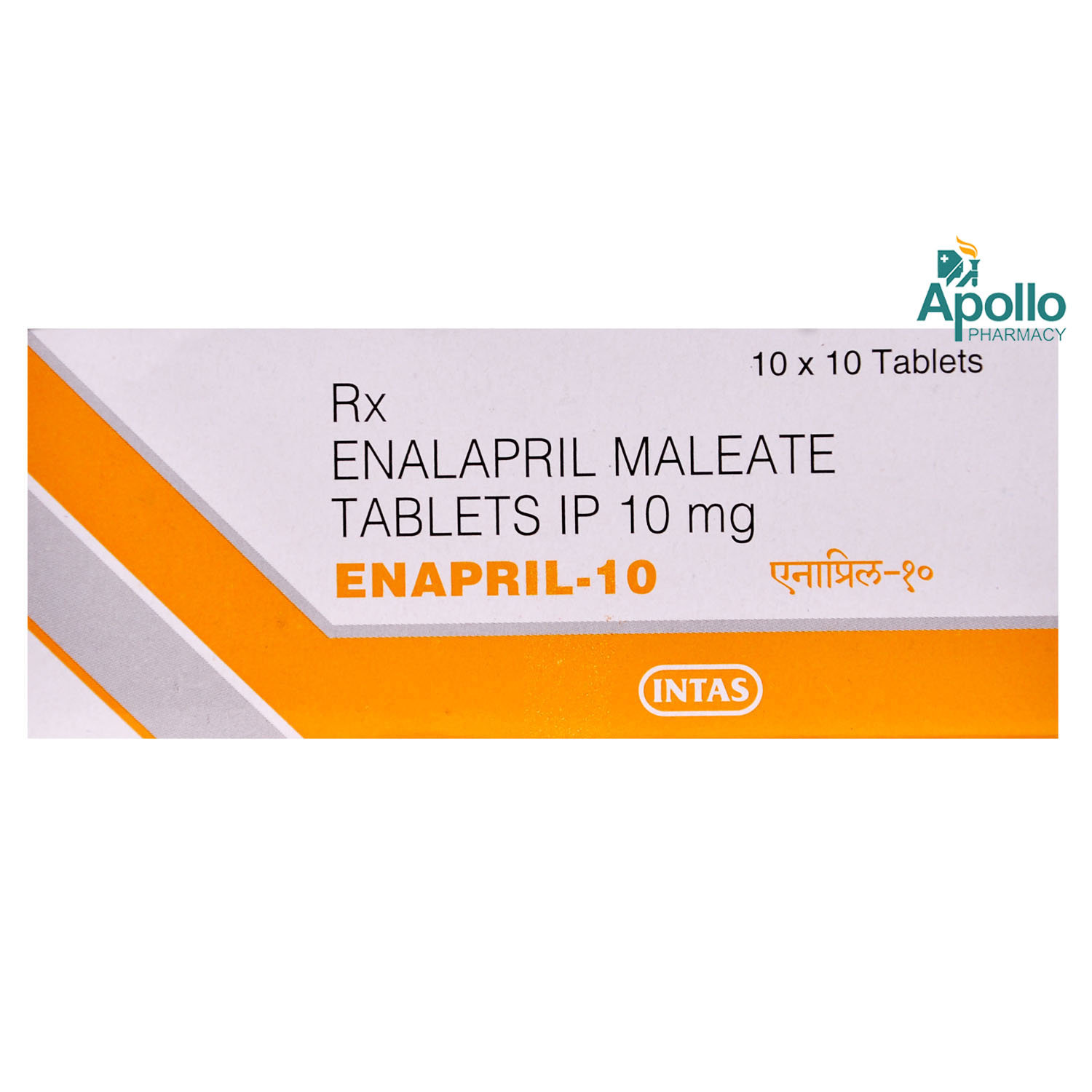 Enapril 10 Tablet 10's, Pack of 10 TABLETS Enapril 10 Tablet 10's, Pack of 10 TABLETS