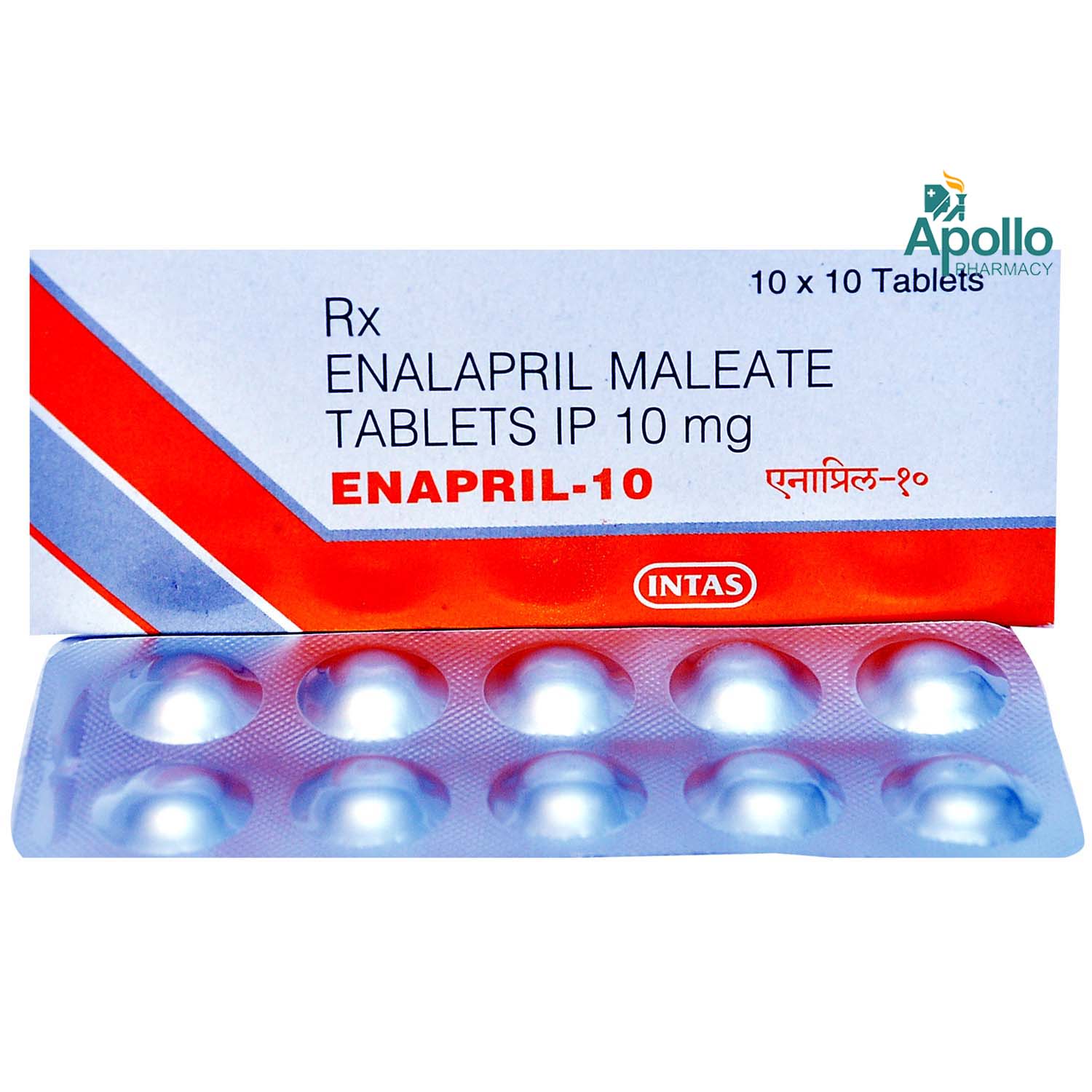 Enapril 10 Tablet 10's, Pack of 10 TABLETS Enapril 10 Tablet 10's, Pack of 10 TABLETS