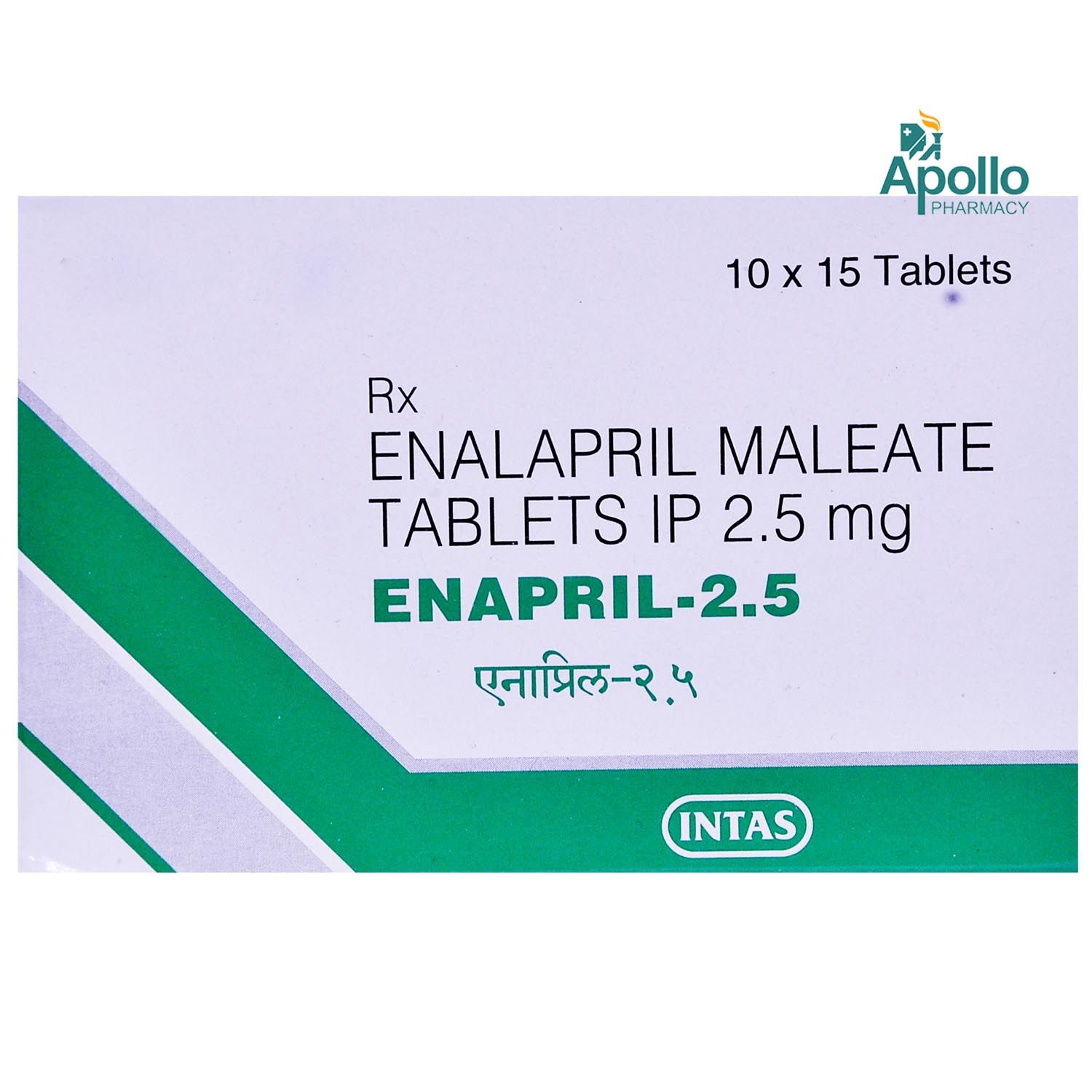 Buy Enapril-2.5 Tablet 15's Online