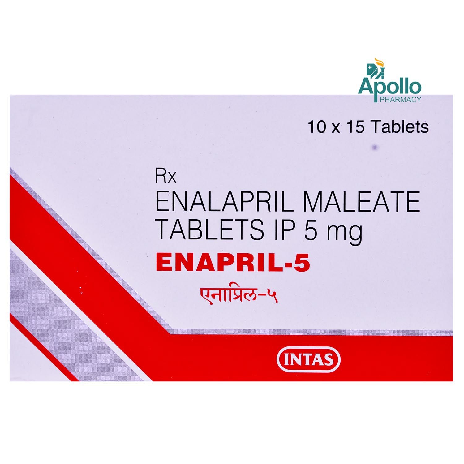 Buy Enapril 5 Tablet 15's Online