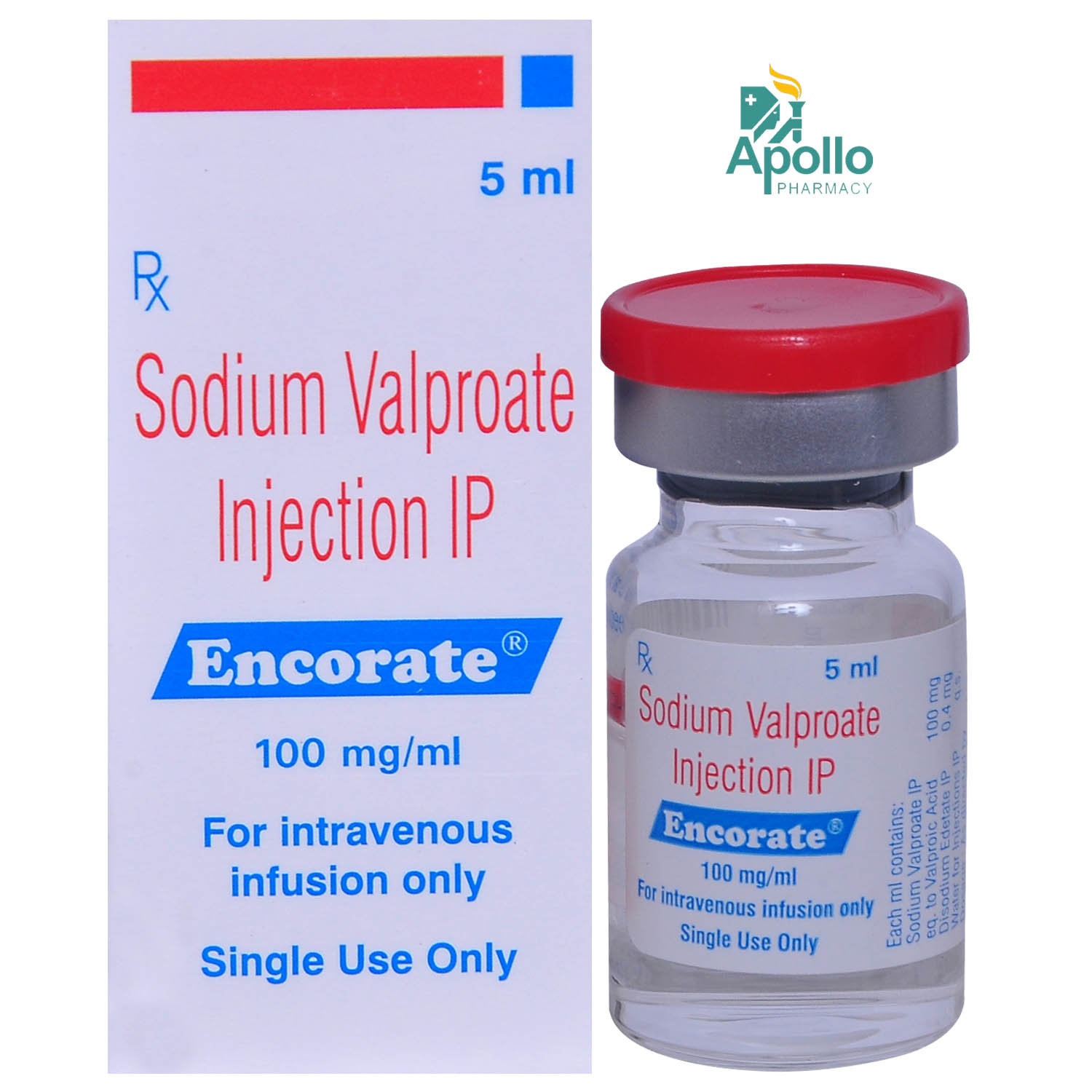 Encorate 100 mg Injection 5 ml, Pack of 1 Injection Encorate 100 mg Injection 5 ml, Pack of 1 Injection