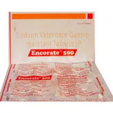 Encorate 500 Tablet 10's, Pack of 10 TABLETS