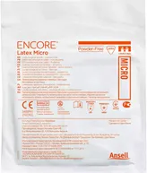 Ansell Encore Latex Micro Optic Gloves 6.5, 1 Count, Pack of 1