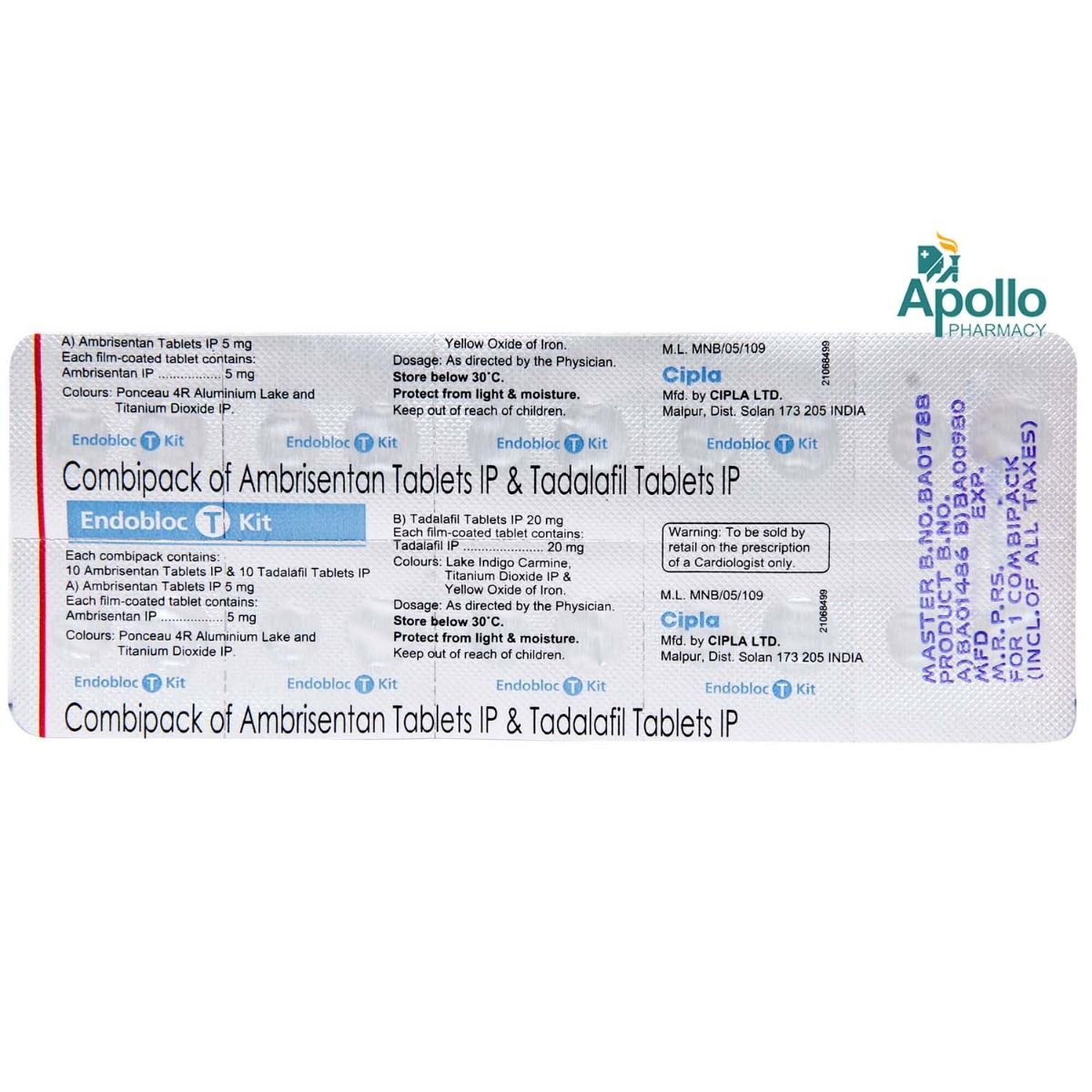 Endoblock T Kit Combipack Price, Uses, Side Effects, Composition