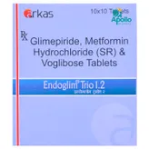 Endoglim Trio 1.2 mg Tablet 10's, Pack of 10 TabletS