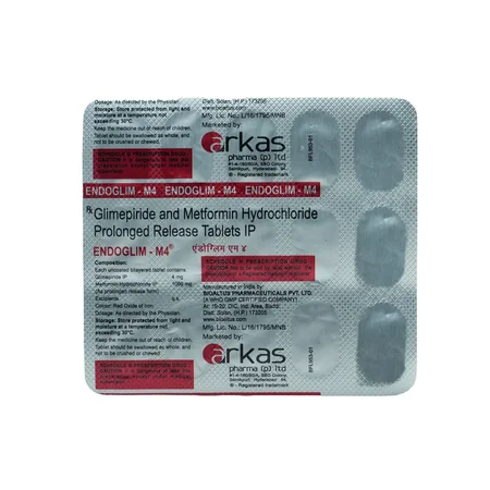 Endoglim-M4 Tablet 15's