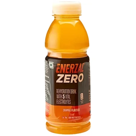 Enerzal Zero Orange Flavour Drink, 500 ml
