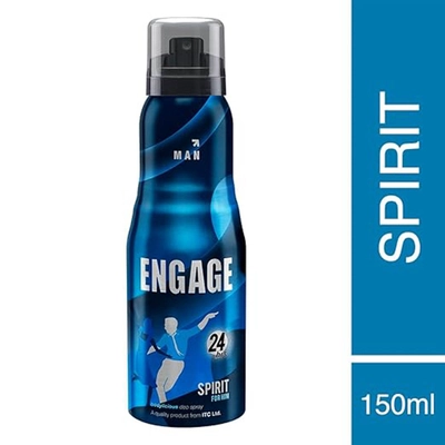 Engage Spirit Man Deo Spray, 150 ml, Pack of 1