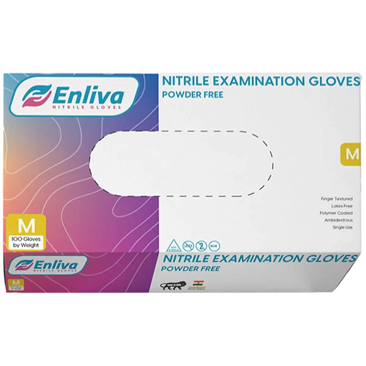 Nulife Examination Gloves Price Buy Enliva P/F Nitrile Examination