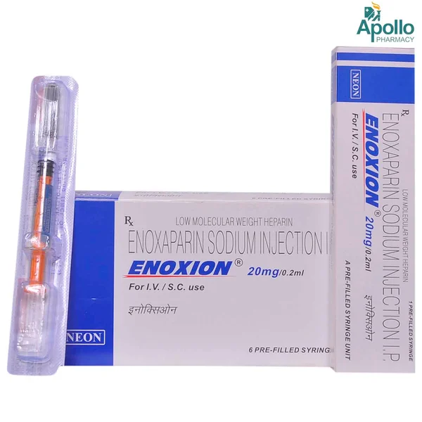 Enoxion 20 mg Injection 1's