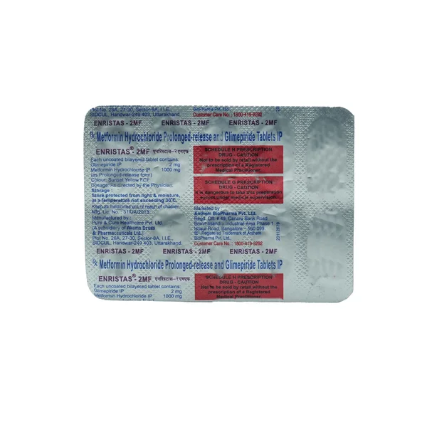 Enristas 2MF Tablet 10's