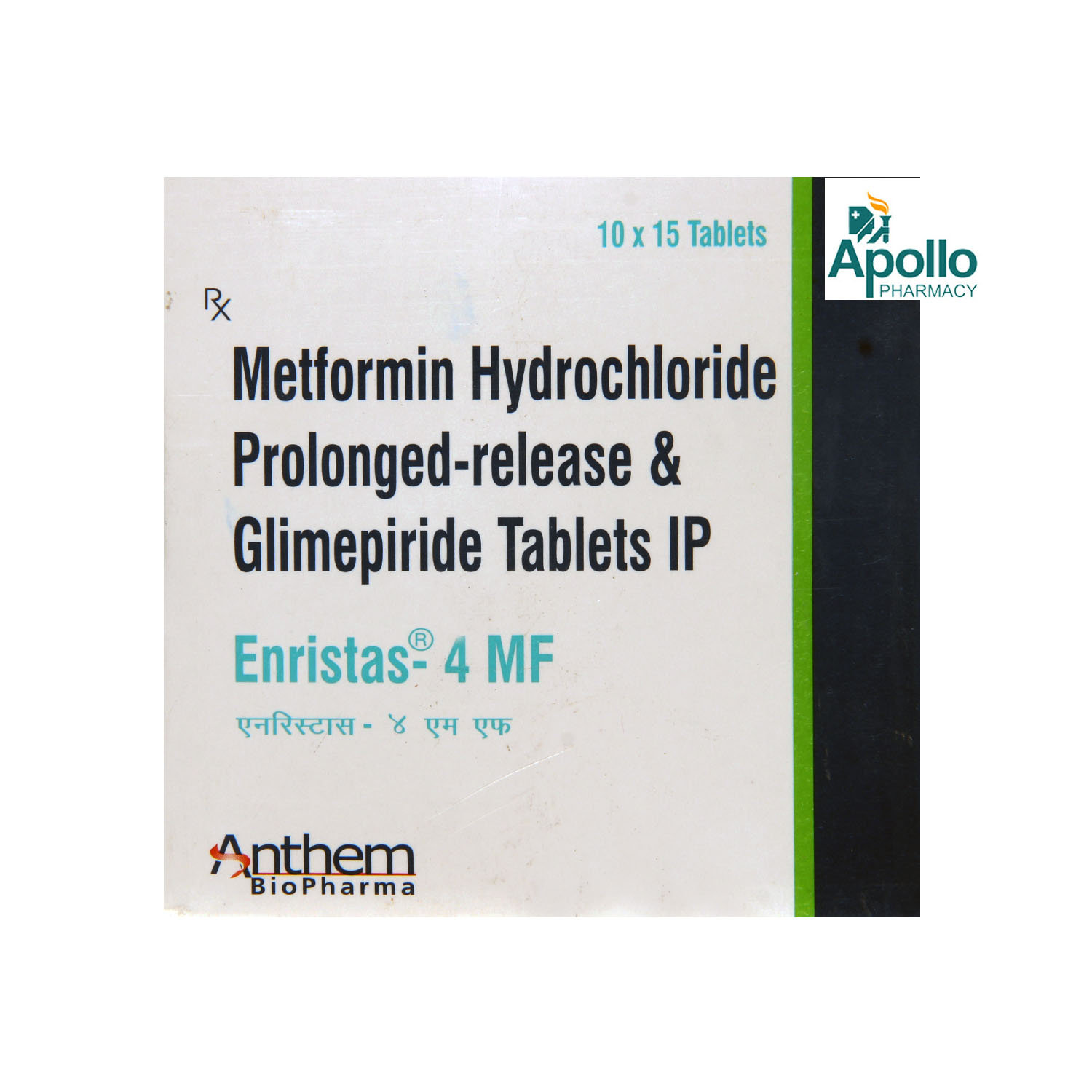 Enristas-4 MF Tablet 15's, Pack of 15 TABLETS Enristas-4 MF Tablet 15's, Pack of 15 TABLETS