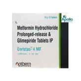 Enristas-4 MF Tablet 15's, Pack of 15 TABLETS