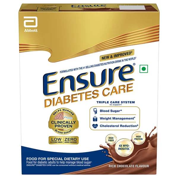Ensure Diabetes Care Chocolate Flavour Powder for Adults, 200 gm