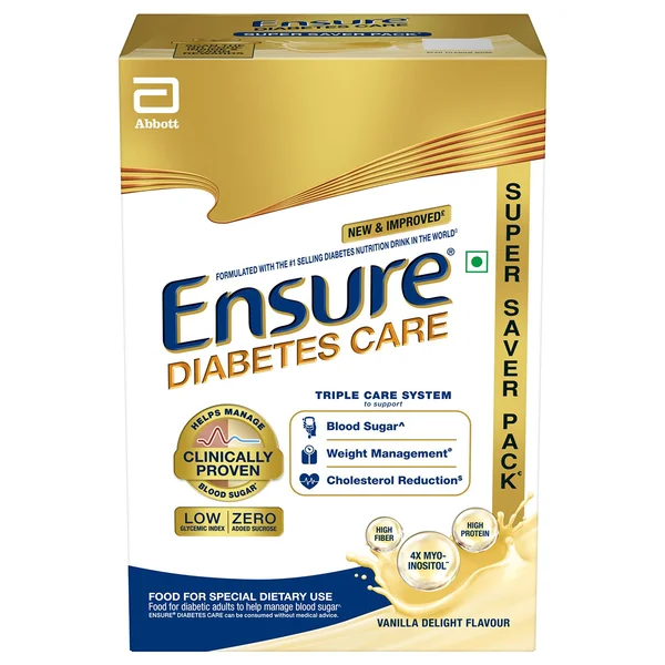 Ensure Diabetes Care Vanilla Delight Flavour Powder for Adults, 950 gm