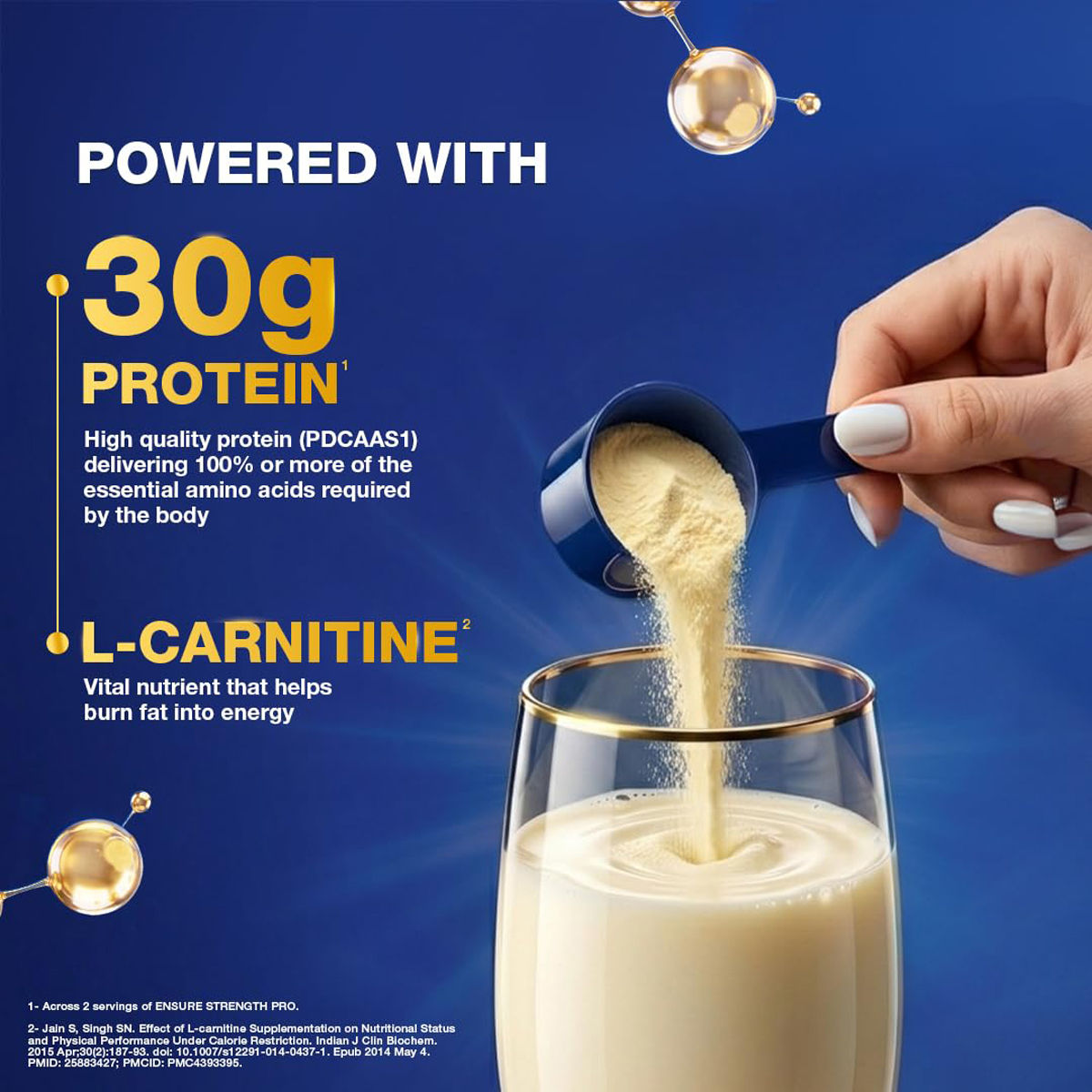 Buy Ensure Strength Pro Vanilla Flavour Nutritional Drink for Adults ...