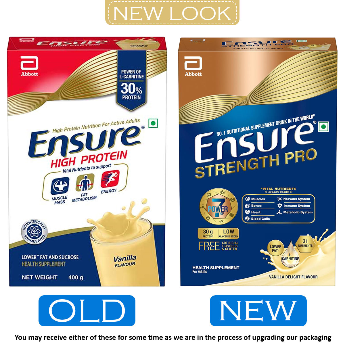 Buy Ensure Strength Pro Vanilla Flavour Nutritional Drink for Adults ...
