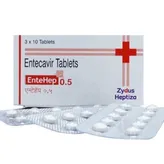 Entehep 0.5 Tablet 10's, Pack of 10 TABLETS