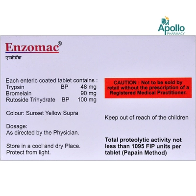 Enzomac Tablet 15's, Pack of 15 TABLETS