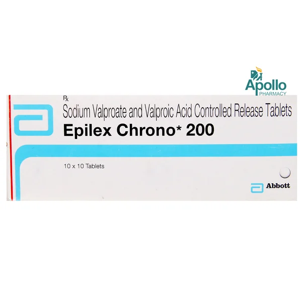 Epilex Chrono 200 Tablet 10's