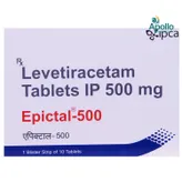 Epictal 500 mg Tablet 10's, Pack of 10 TabletS