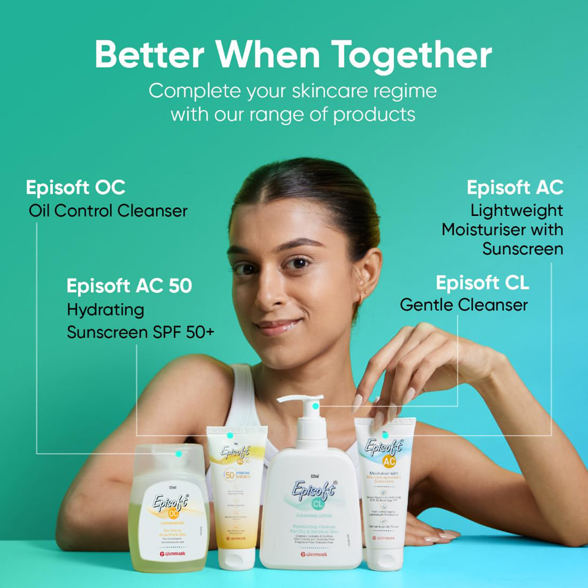 Episoft Cleansing Lotion 125 ml, Pack of 1 Episoft Cleansing Lotion 125 ml, Pack of 1