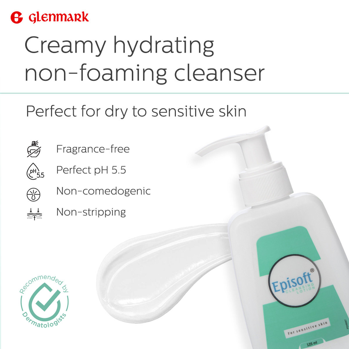 Episoft Cleansing Lotion 125 ml, Pack of 1 Episoft Cleansing Lotion 125 ml, Pack of 1