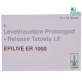 Epilive ER 1000 Tablet 10's, Pack of 10 TABLETS