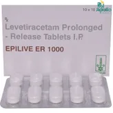 Epilive ER 1000 Tablet 10's, Pack of 10 TABLETS