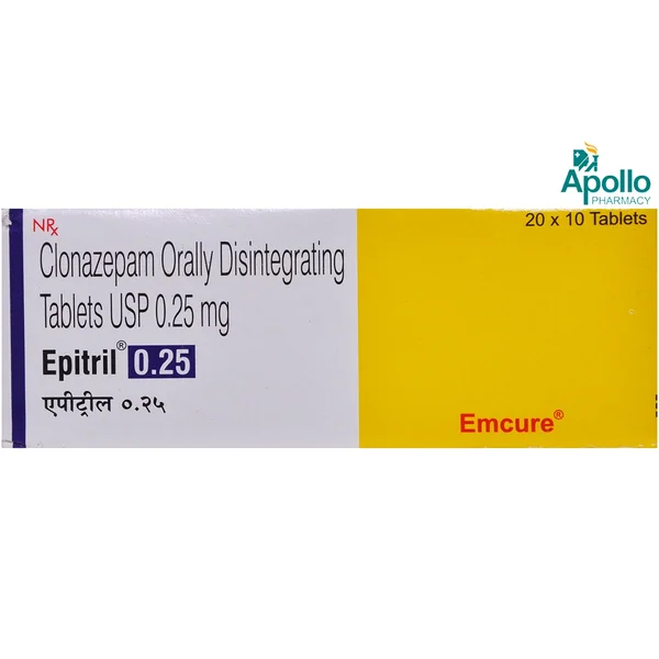 EPITRIL 0.25MG TABLET 10'S