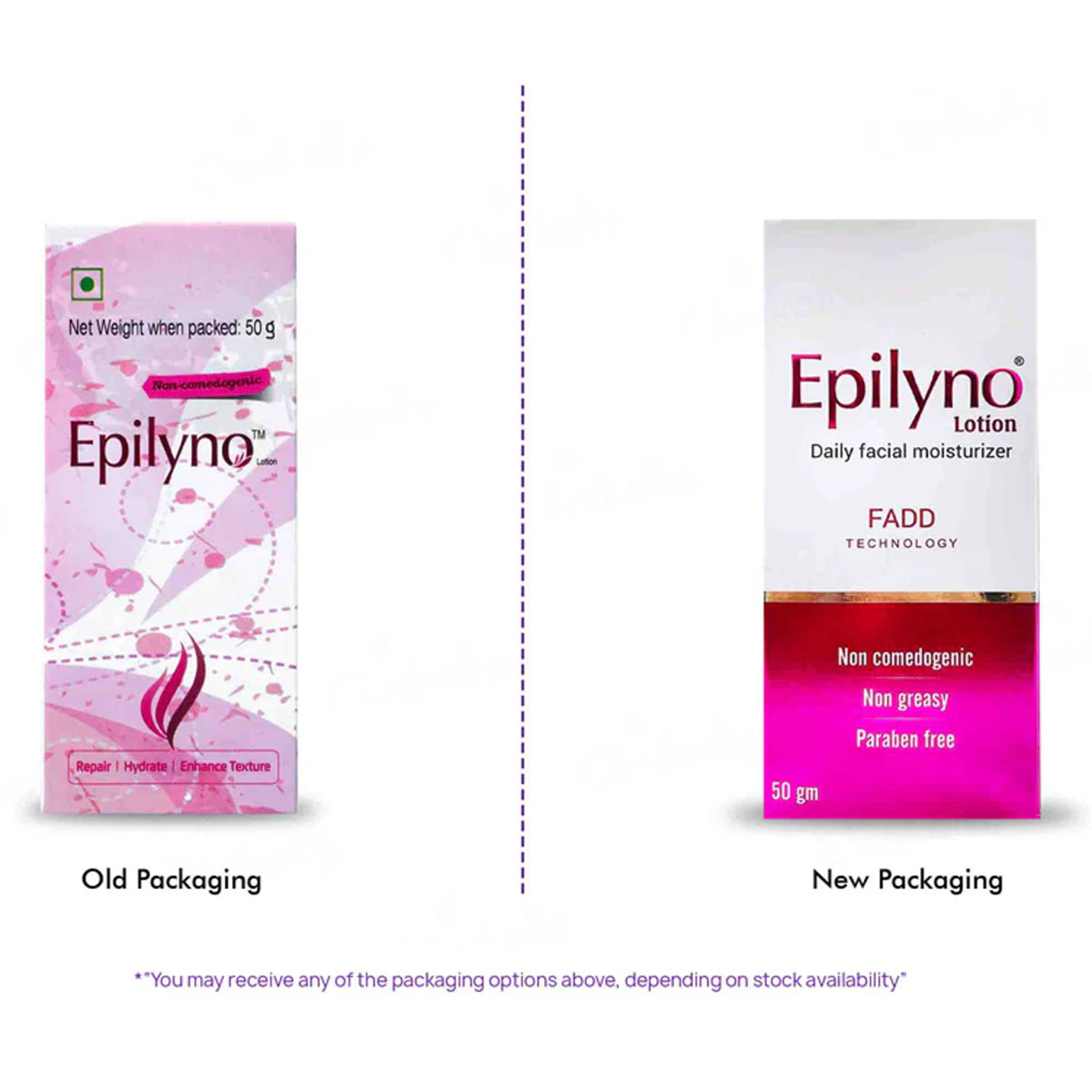 Epilyno Lotion 50 gm | Repairs & Hydrates Skin | Improve Skin Texture, Pack of 1 Epilyno Lotion 50 gm | Repairs & Hydrates Skin | Improve Skin Texture, Pack of 1