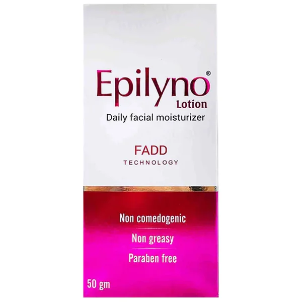 Epilyno Lotion 50 gm | Repairs &amp; Hydrates Skin | Improve Skin Texture, Pack of 1