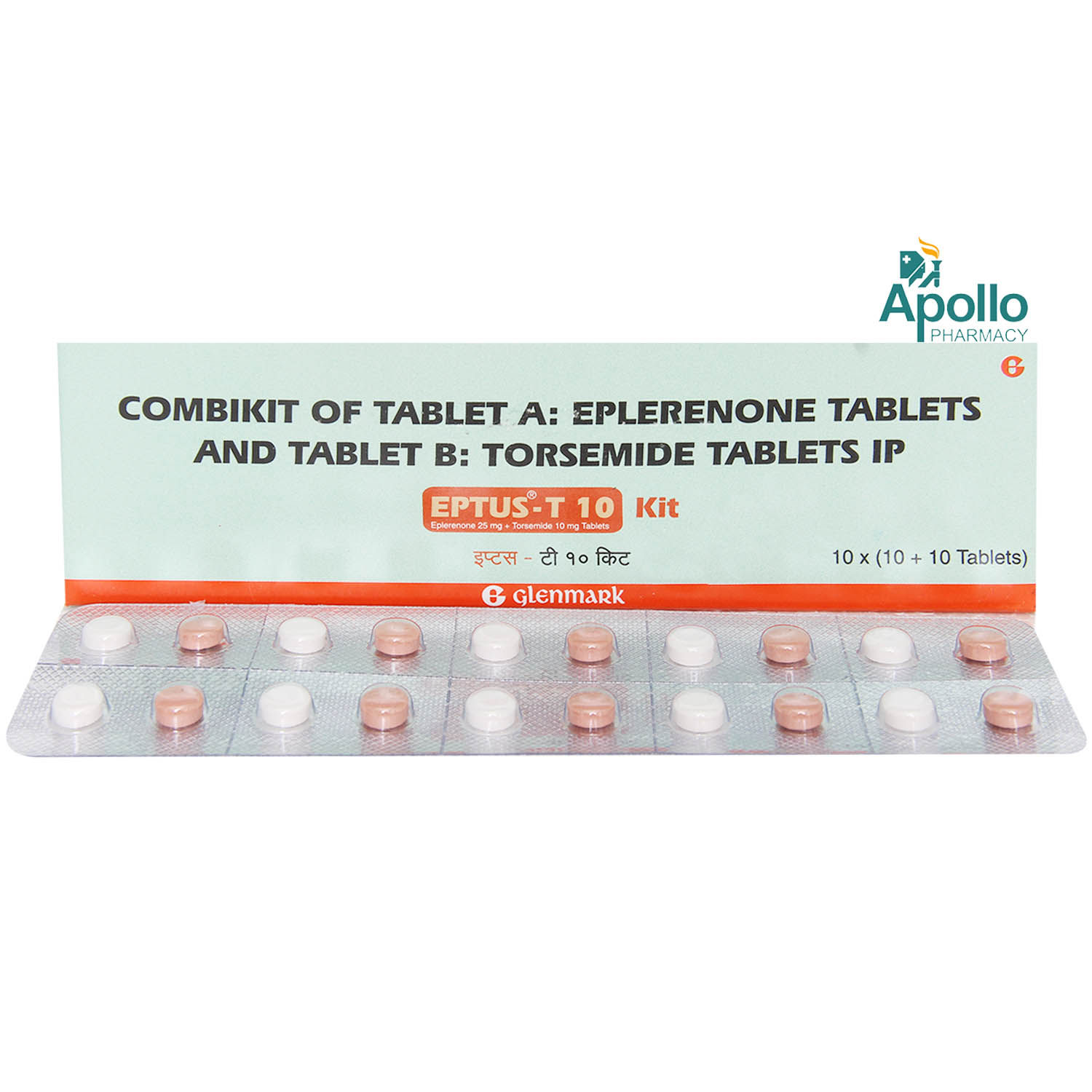 Eptus-T 10 Kit 1's, Pack of 1 Tablet