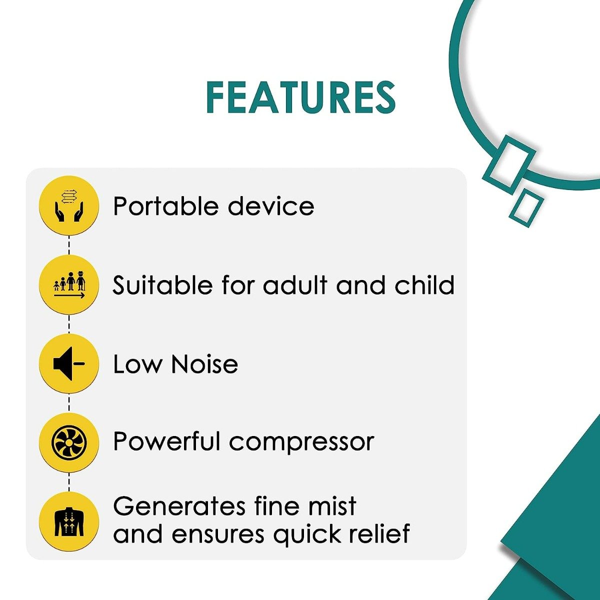 Equinox EQ-NL-29 Compressor Nebulizer, 1 Count, Pack of 1 Equinox EQ-NL-29 Compressor Nebulizer, 1 Count, Pack of 1