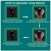 Equinox Personal Digital Weighing Scale EQ-EB-9300, 1 Count, Pack of 1