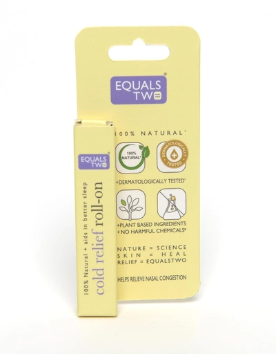 Equals Two Cold Relief Roll-On, 10 ml, Pack of 1