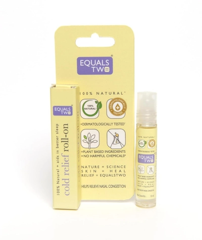 Equals Two Cold Relief Roll-On, 10 ml, Pack of 1