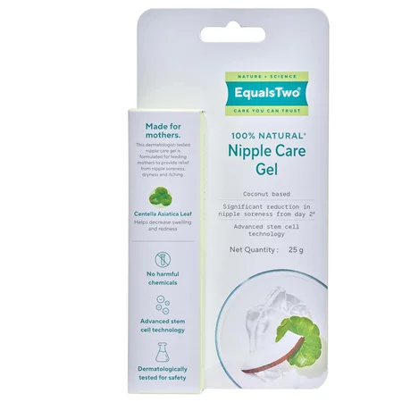 EqualsTwo Nipple Care Gel, 25 gm