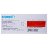 Ergomont F Tablet 10's, Pack of 10 TABLETS