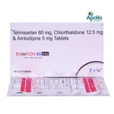 Eritel-CH 80 Trio Tablet 15's, Pack of 15 TABLETS