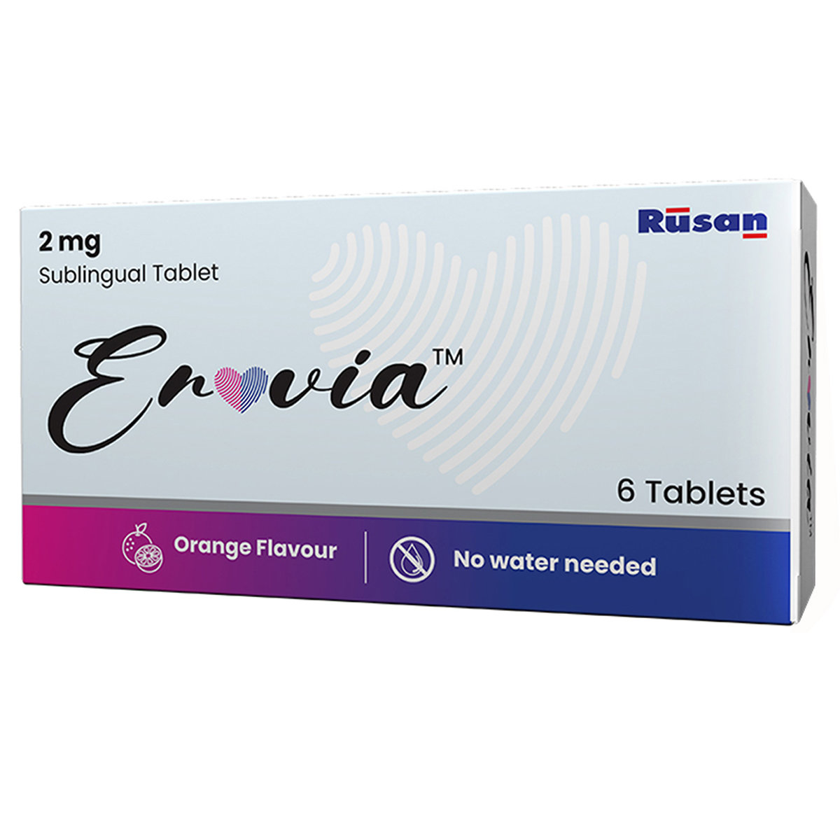 Rusan Erovia 2 mg Orange Flavour Tablet 6's, Pack of 6 Rusan Erovia 2 mg Orange Flavour Tablet 6's, Pack of 6