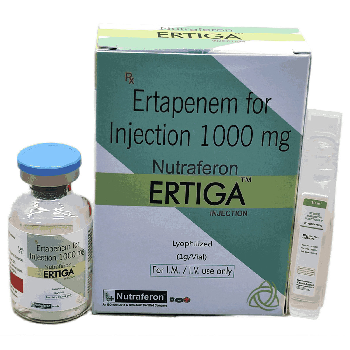 Ertiga 1gm Injection, Pack of 1 Injection Ertiga 1gm Injection, Pack of 1 Injection