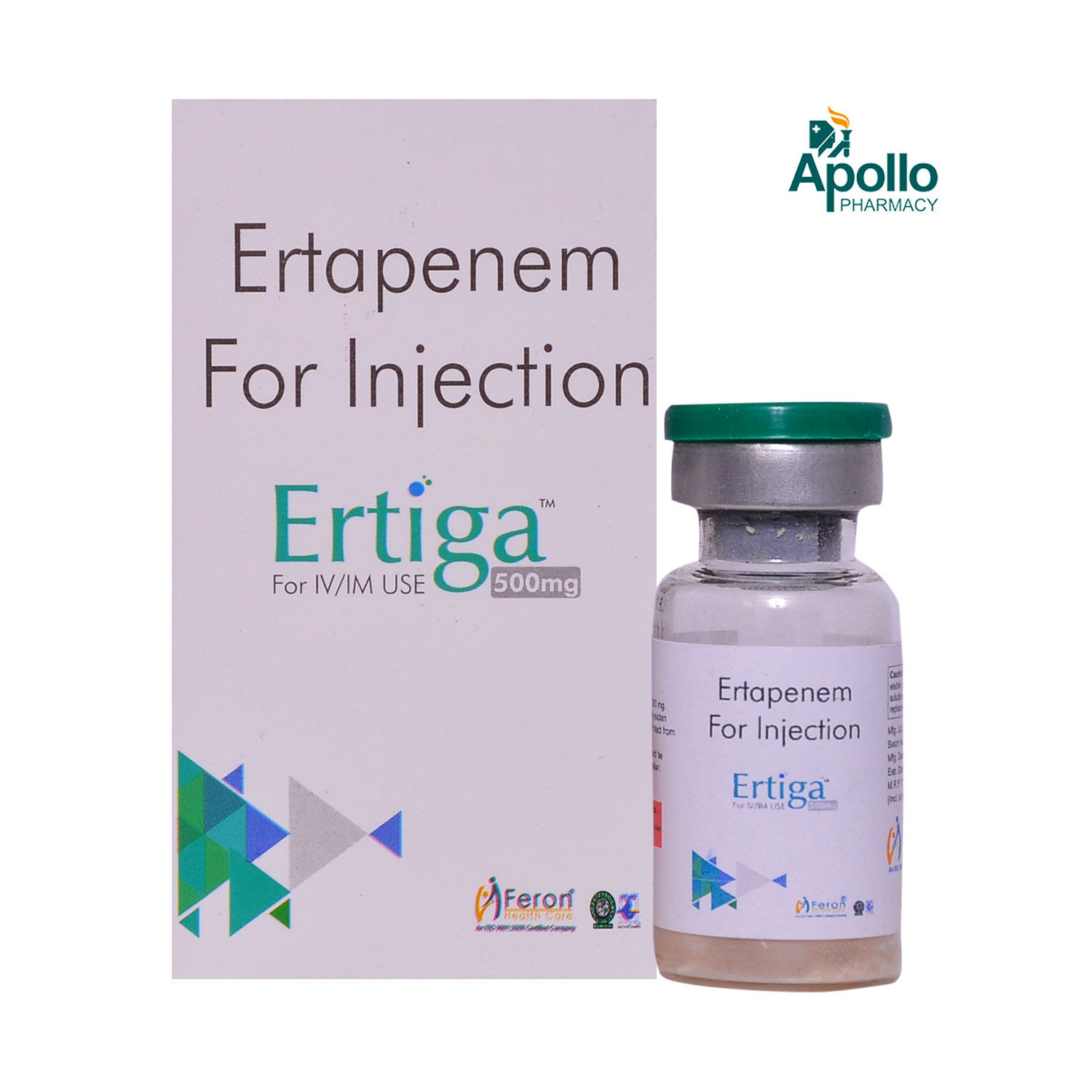 Buy Ertiga 500mg Injection 1's Online