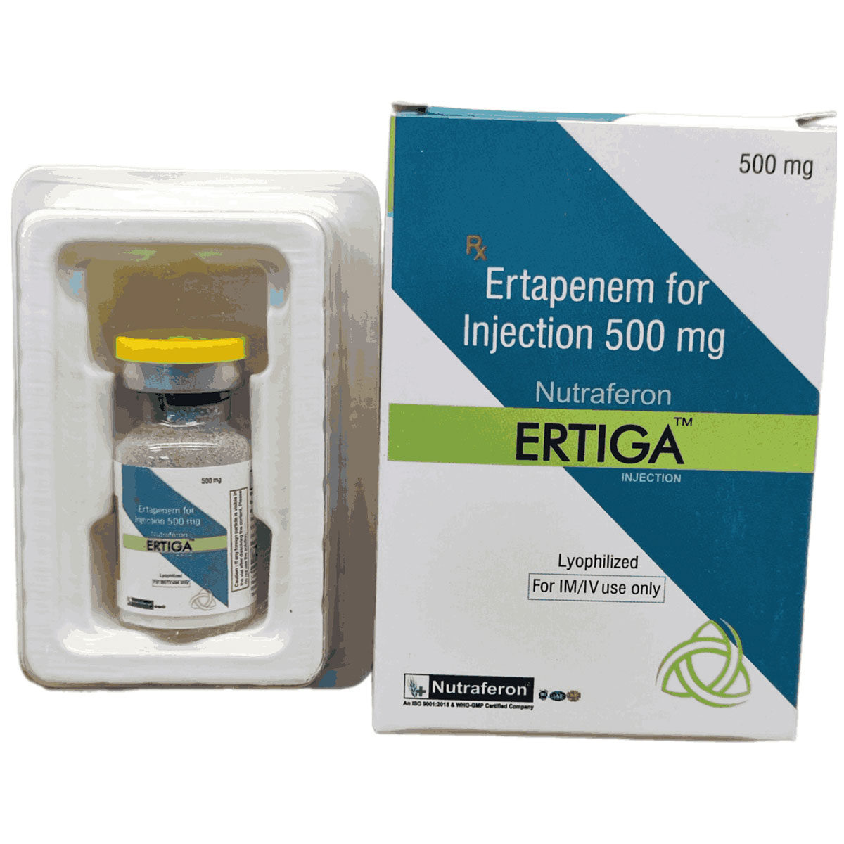 Ertiga 500mg Injection 1's, Pack of 1 INJECTION Ertiga 500mg Injection 1's, Pack of 1 INJECTION