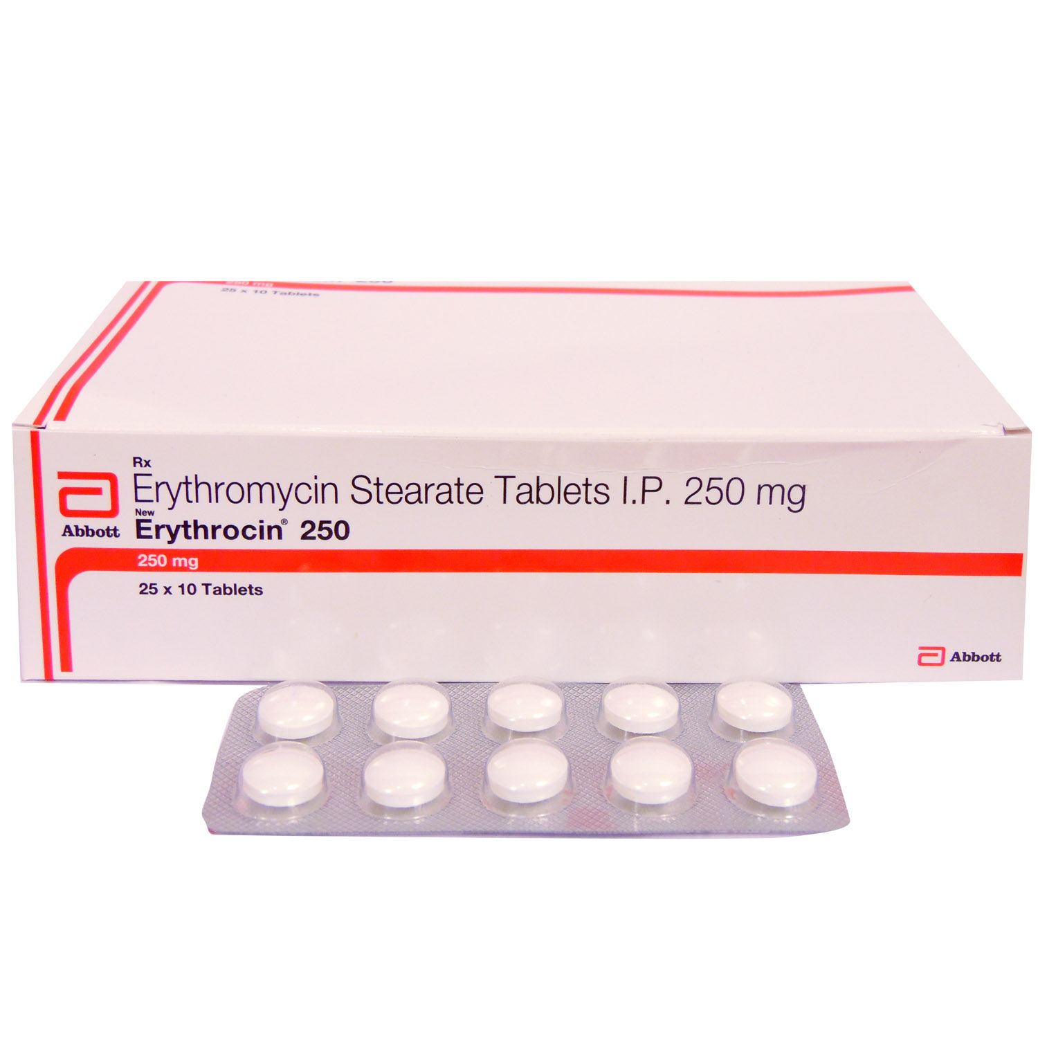 Buy Erythrocin 250 Tablet 10's Online