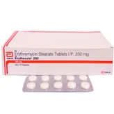 Erythrocin 250 Tablet 10's, Pack of 10 TABLETS
