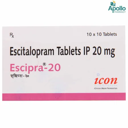 Escipra-20 Tablet 10's